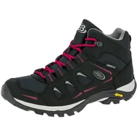 Brütting MOUNT FRAKES HIGH Damen Trekking- & Wanderstiefel, Schwarz/