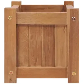 vidaXL Hochbeet Massivholz Teak 50 x 25 x 25 cm
