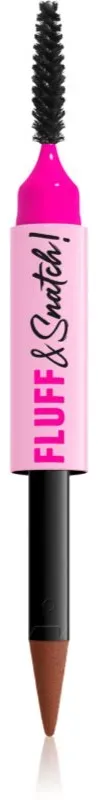 NYX Professional Makeup Fluff & Snatch Augenbrauenstift mit Pudereffekt Farbton Auburn 1 g