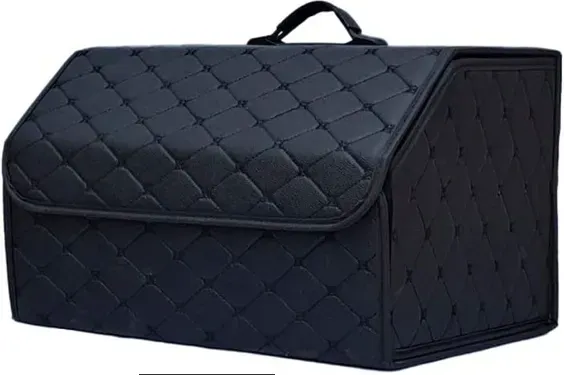 Organizer-Box für den Kofferraum, aus Leder 9943