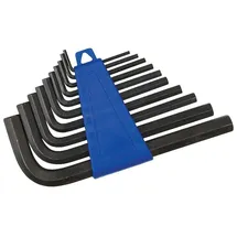 Silverline Innensechskantschlüssel Satz 2–10 mm 10-tlg.
