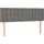 vidaXL Boxspringbett 140 x 200 cm Dunkelgrau