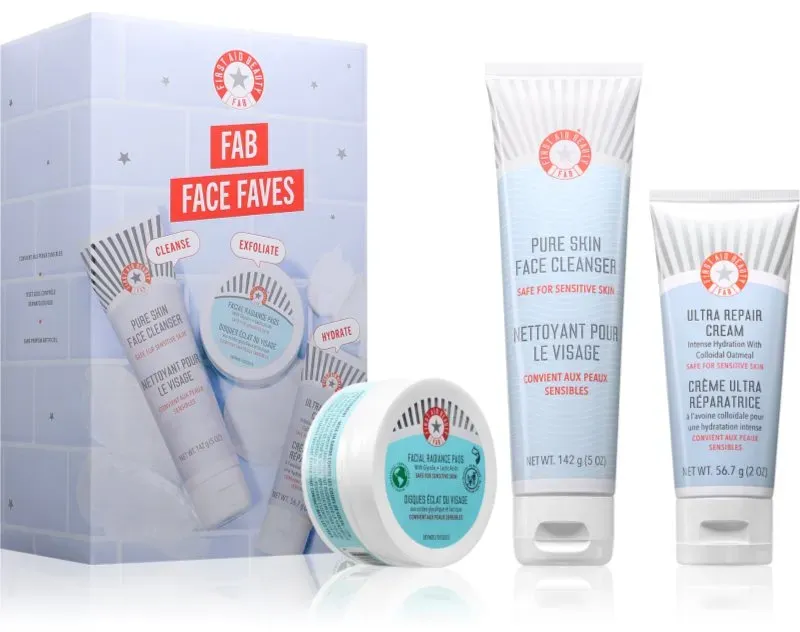 First Aid Beauty FAB Face Faves Gesichtspflegeset