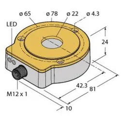 Turck Inkremental Drehgeber 1 St. Artikelzustand: neu & Gebrauchsspuren: keine