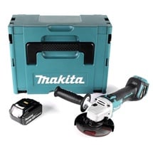 Makita DGA511G1J inkl. 1 x 6,0 Ah + Makpac Gr. 3