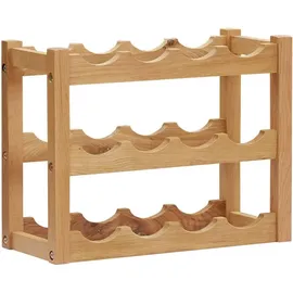 vidaXL Weinregal 47 x 21 x 36 cm Braun