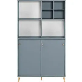 MÖBELPARTNER Serie 500 Büroschrank 100,1 x 41,0 x 168,7 cm grau