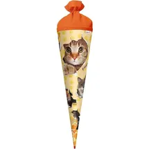 ROTH Schultüte groß Katzenparty 70 cm