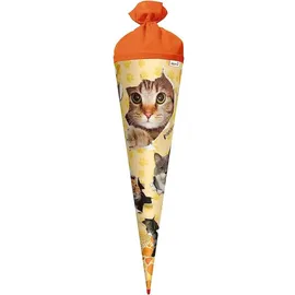 ROTH Schultüte groß Katzenparty 70 cm