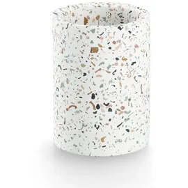 Zeller Zahnputzbecher Terrazzo Weiß