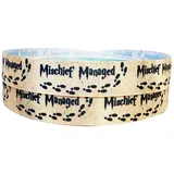 Harry-Potter-Karte von Mischief, 2 m x 22 mm breit, für personalisierte Geburtstagstortendekoration, Band und Dekorationsideen für Geschenkpapier, Schleifen, Aufsätze, Verpackung für Box-Ballonschnur,