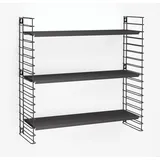 Metaltex Bücherregal Tomado, Seitengitter schwarz