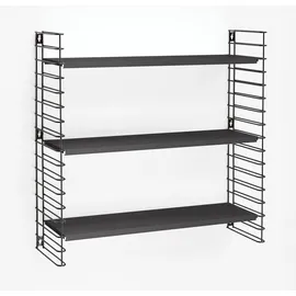 Metaltex Bücherregal Tomado, Seitengitter schwarz