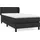 vidaXL Boxspringbett 100 x 200 cm Schwarz