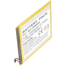 AccuCell Akku passend für AMA Kindle Fire 7 9th gen., Li-Polymer, 3,8V, 3200mAh, 12,2Wh