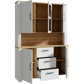 Forte Buffet Toneo 146,1 x 42 x 205,4 mehrfarbig