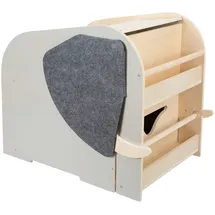 Small Foot Company Spielzeugbox mit Sitz und Rollen Elefant Wildlife 12423