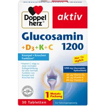 Doppelherz Aktiv Glucosamin 1200 + D3 + K+ C Tabletten 30 St.