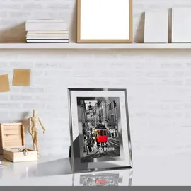 luxuskollektion Bilderrahmen 10x15 cm 2er Set Glas Hochzeit Geschenk Friends