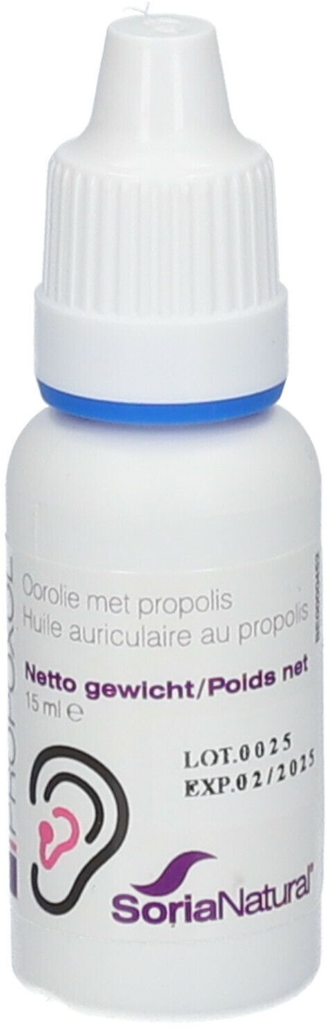 Soria Natural® Propoxol Huile auriculaire au propolis 15 ml goutte(s) auriculaire(s)