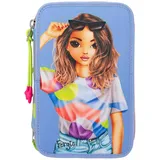 DEPESCHE TOPModel 3 Fach Federtasche FLASH