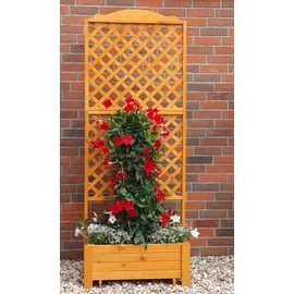 Promadino Romantica Rankkasten 80 x 38 cm Braun