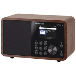 Telestar DIRA M 14i - Netzwerk-Audioplayer / DAB-Radiotuner - 15 Watt (Gesamt)