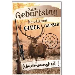 Geburtstagskarte  Jäger 5510042   Bild