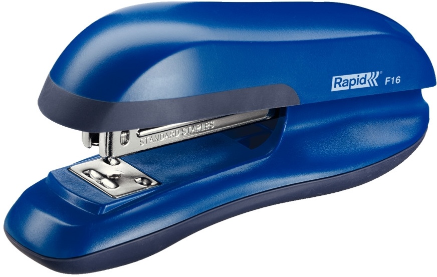 Rapid Heftgerät F16, Kunststoff, 30 Blatt, blau