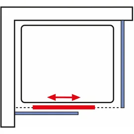 Schulte Ibiza Komplettdusche links 80 x 120 cm EP19381501502204