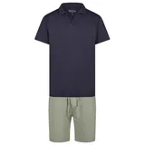 Phil & Co. Berlin Pyjama Shorty bunt/khaki S