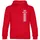 multifanshop Kapuzensweatshirt Streifen rot L