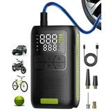 Elektrische Luftpumpe 150PSI Akku-Luftpumpe Auto Fahrrad Mini Kompressor