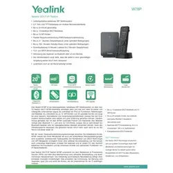 YEALINK Yealink DECT Telefon W78H Mobilteil Yealink 1302023