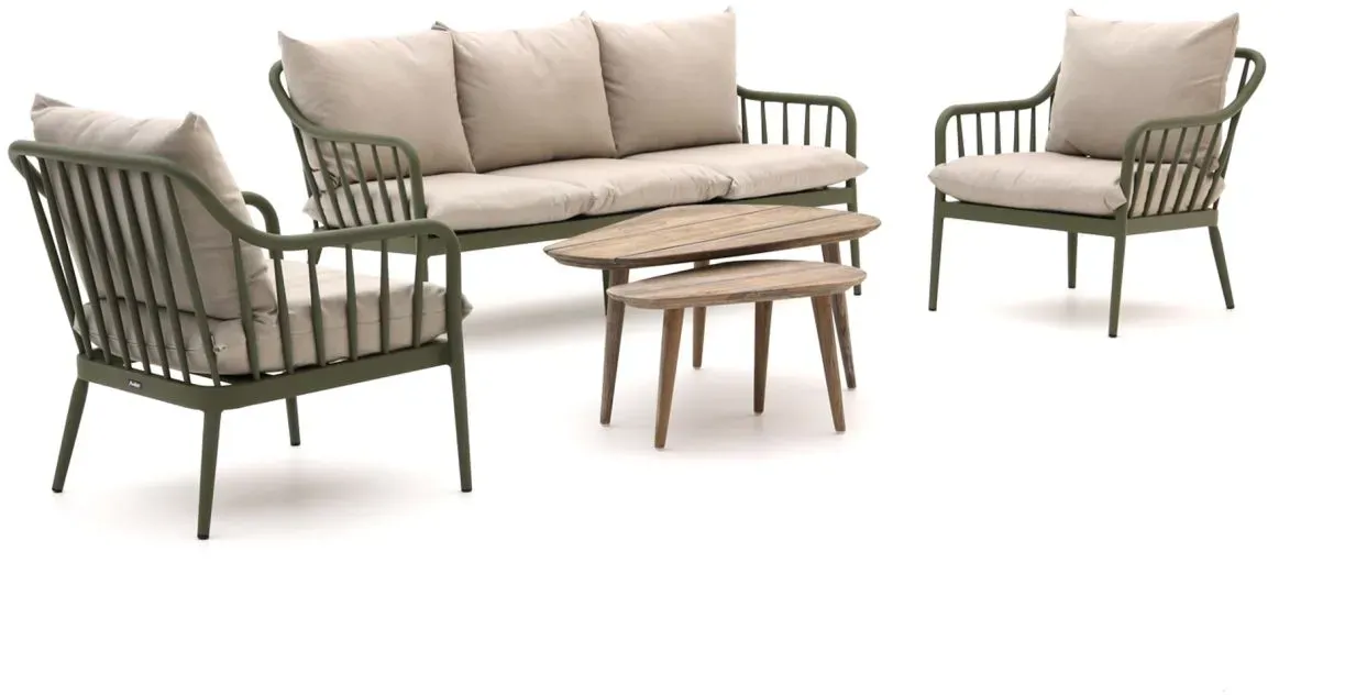 + 10 % Kassenrabatt | Manifesto Celante/ROUGH-K Sessel-Sofa Lounge-Set 5-Sitzer 5-teilig