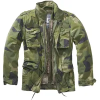 Brandit Textil M-65 Giant Jacket Herren swedish camo L