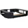 vidaXL Whirlpool-Umrandung quadratisch 268 x 268 x 55 cm schwarz