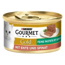 GOURMET Gold Feine Pastete 12x85g Ente & Spinat