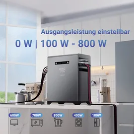 xoro solar SPS 2155 Balkonkraftwerkspeicher 2 kWh