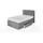 Westfalia Schlafkomfort Boxspringbett 120 x 200 cm H2 Grau
