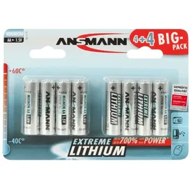 Ansmann Mignon AA 2850 mAh 8 St.