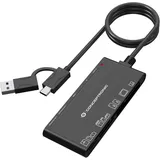 Conceptronic BIAN10B 7-in-1 Card Reader USB 3.0