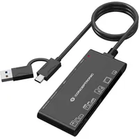 Conceptronic BIAN10B 7-in-1 Card USB3.0.2xSD 2xMicroSD MS CF - Card-Reader - CompactFlash (CF Typ 1/CF+)