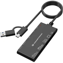 Conceptronic BIAN10B 7-in-1 Card Reader USB 3.0
