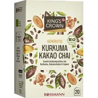 KING'S CROWN Bio Gewürz- & Kräutertee Kurkuma-Kakao-Chai - 35.0 g