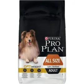 Purina Pro Plan All Sizes Adult Light/Sterilised mit Optiweight 3 kg