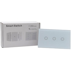 WiFi Wandlichtschalter Smart Switch weiß SM-SW102 über App steuerbar für IOS/...