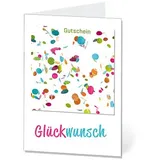 LUMA Gutschein Konfetti DIN B6, 1 St.