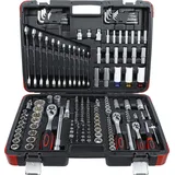 BGS Do it yourself Steckschlüssel-Satz Antrieb 6,3 mm / 10 mm / 12,5 mm 176-tlg.