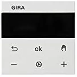 Gira Temperaturregler S3000 RTR BT System 55 Reinweiß